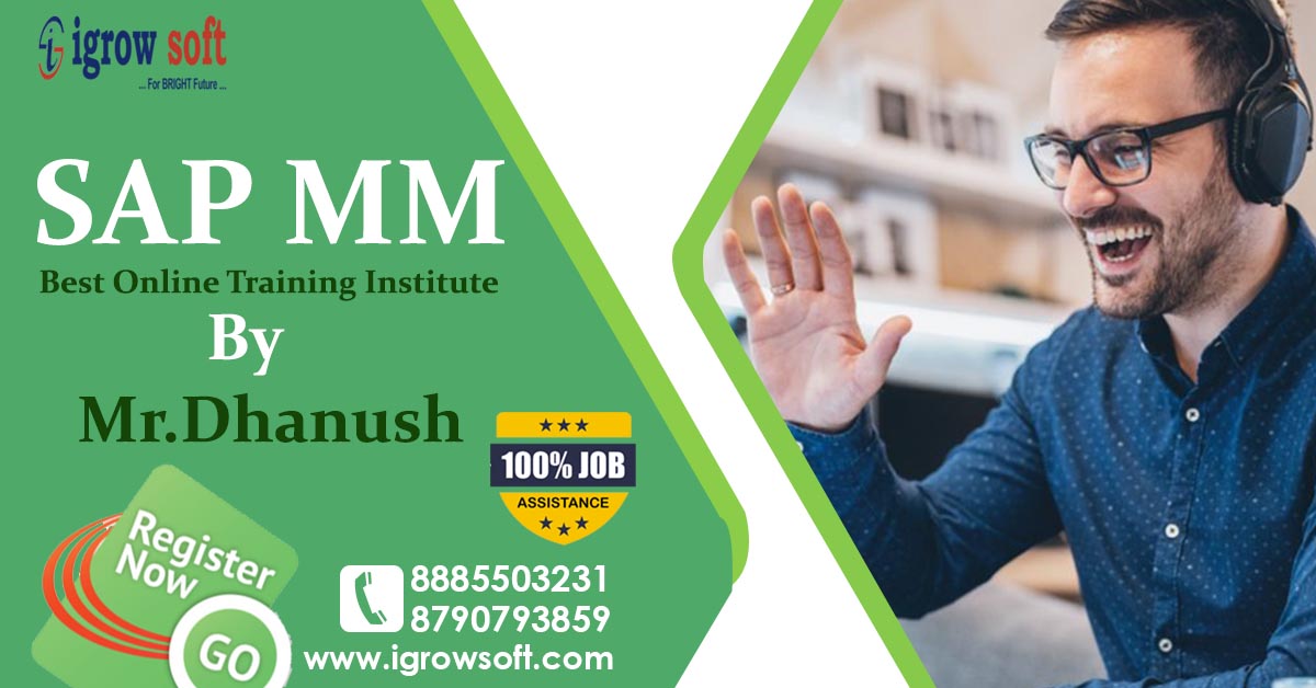 SAP MM Online Training in Hyderabad India | Igrowsoft