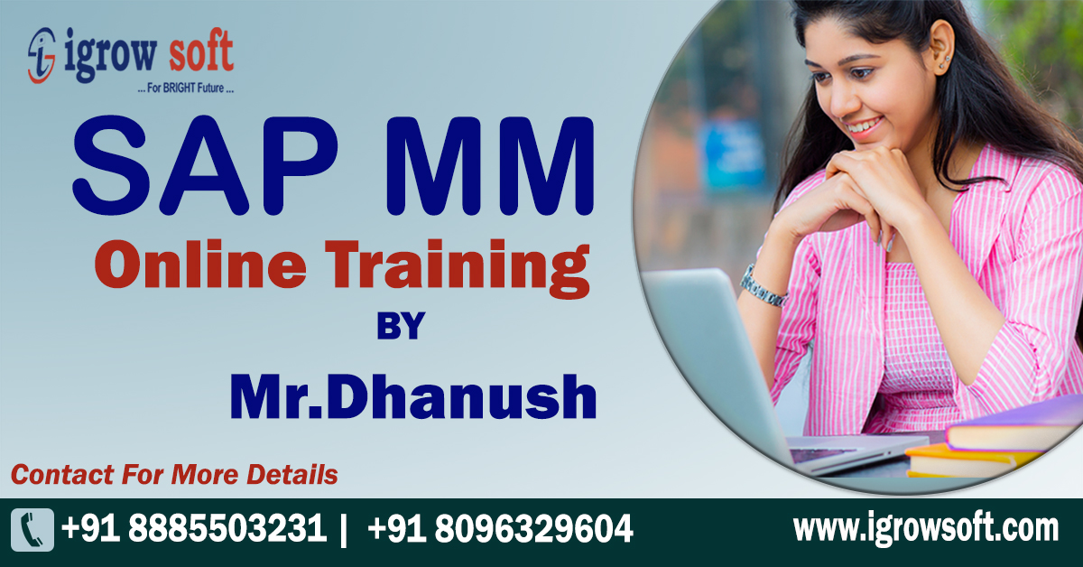 Top SAP MM Online Training in Hyderabad India from Igrowsoft