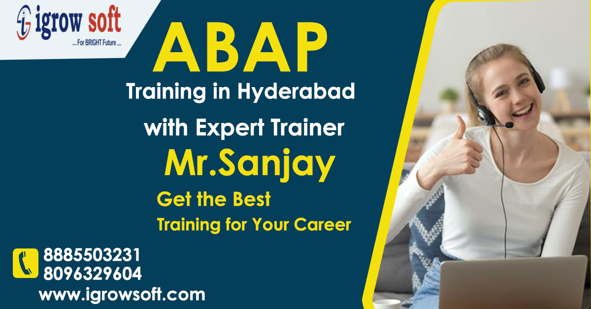 Best sap abap online training institute in hyderabad india