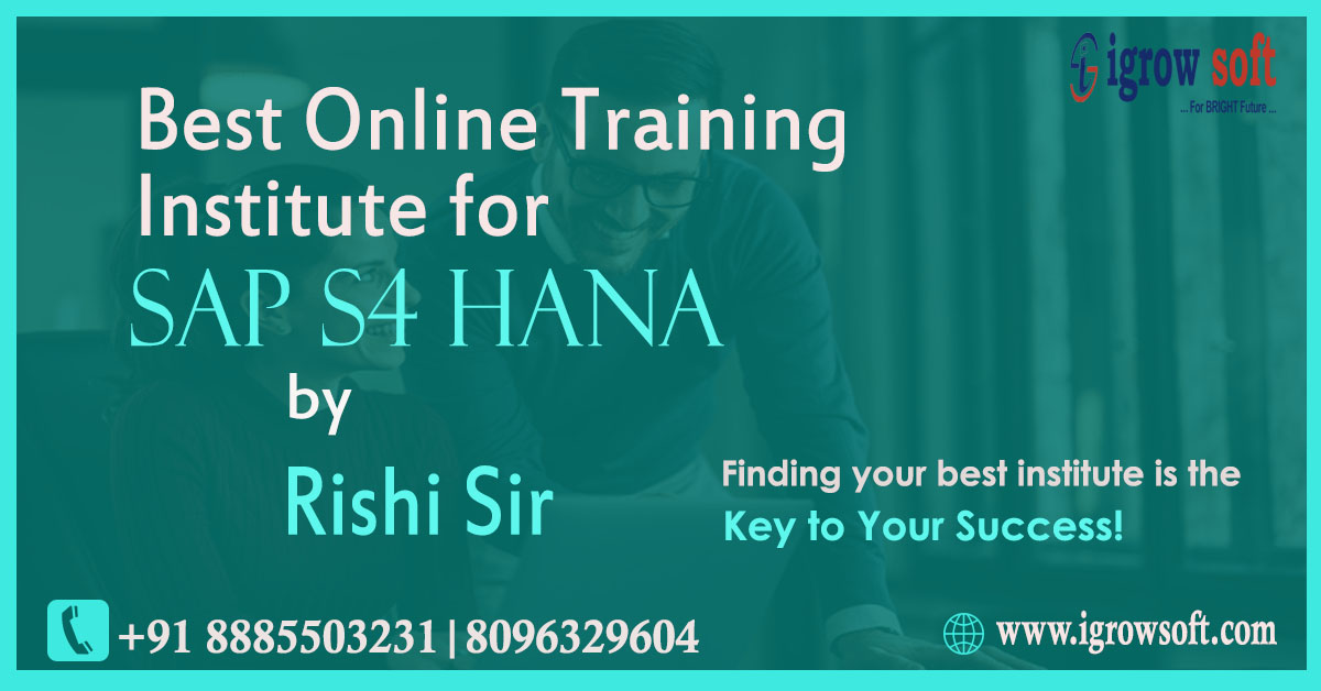 Best SAP ABAP on HANA Online Training Institute in Hyderabad
