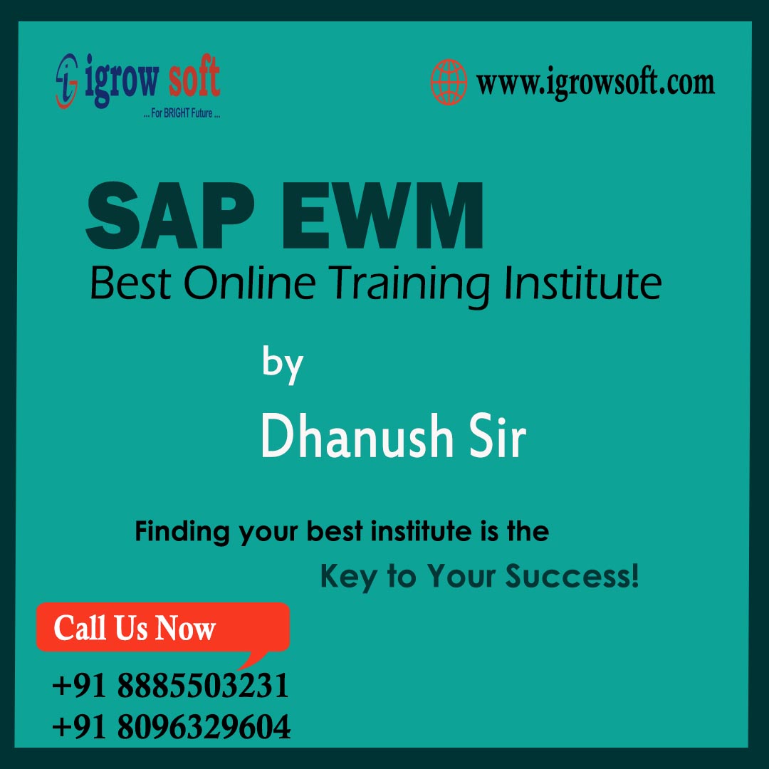sap ewm online training in Hyderabad