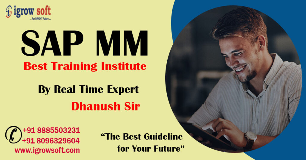 sap mm online training in Bangalore