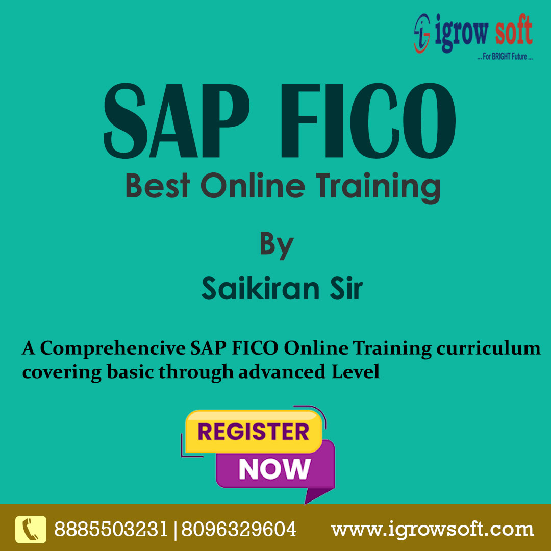 sap fico with s4 hana online training in Hyderabad