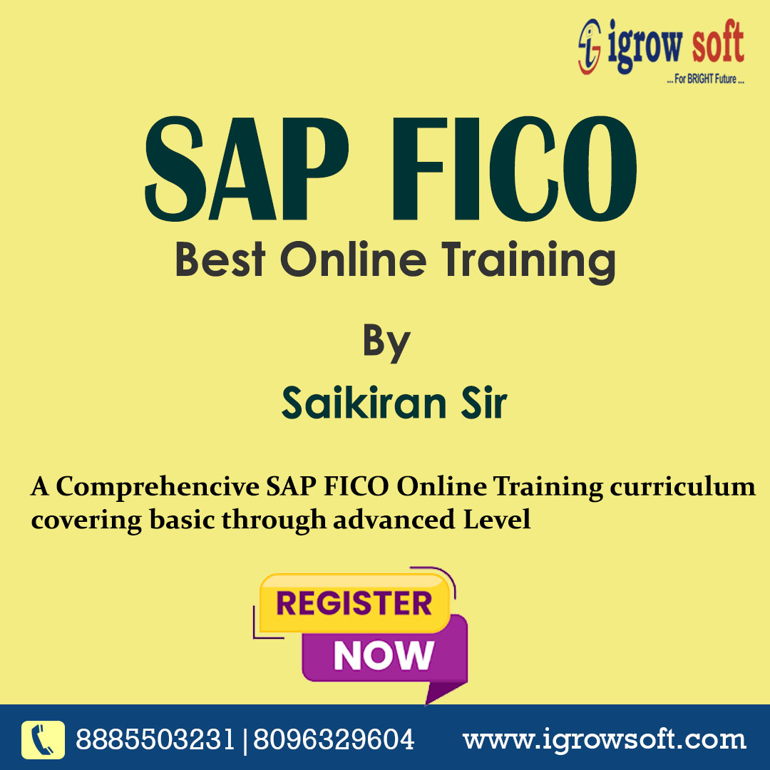 sap fico training in Bangalore