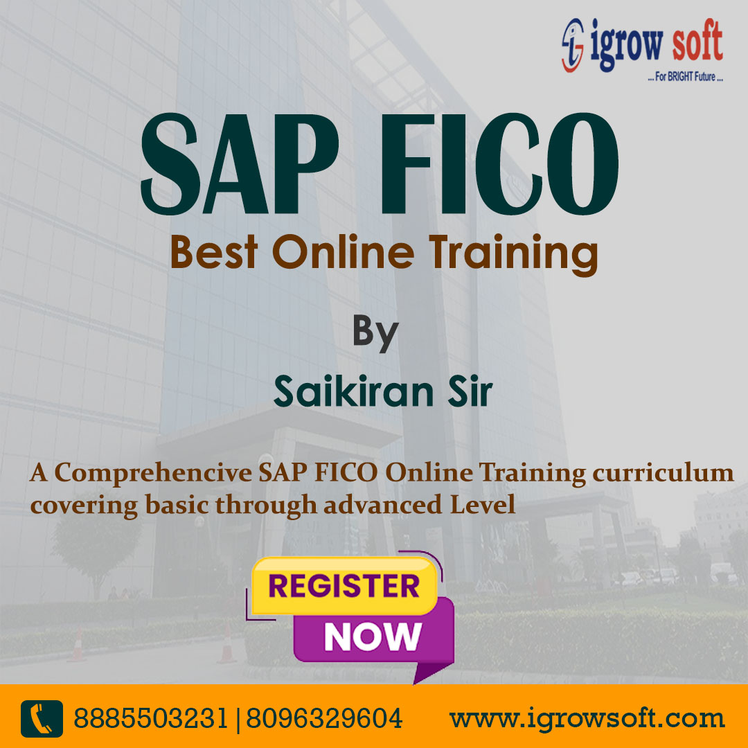 sap fico with s4hana online training in Hyderabad