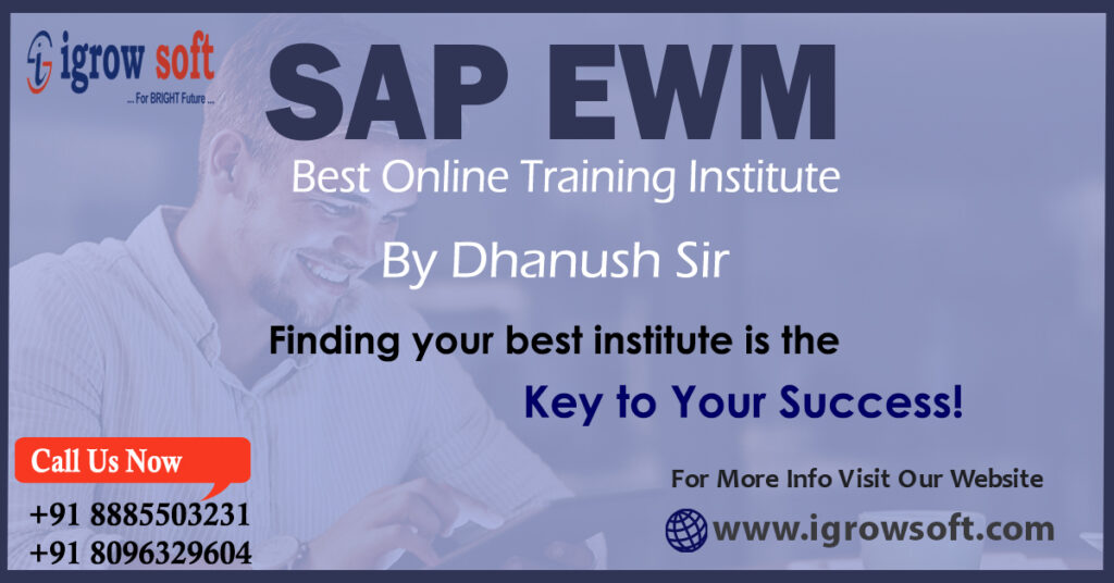 sap ewm online training in Hyderabad