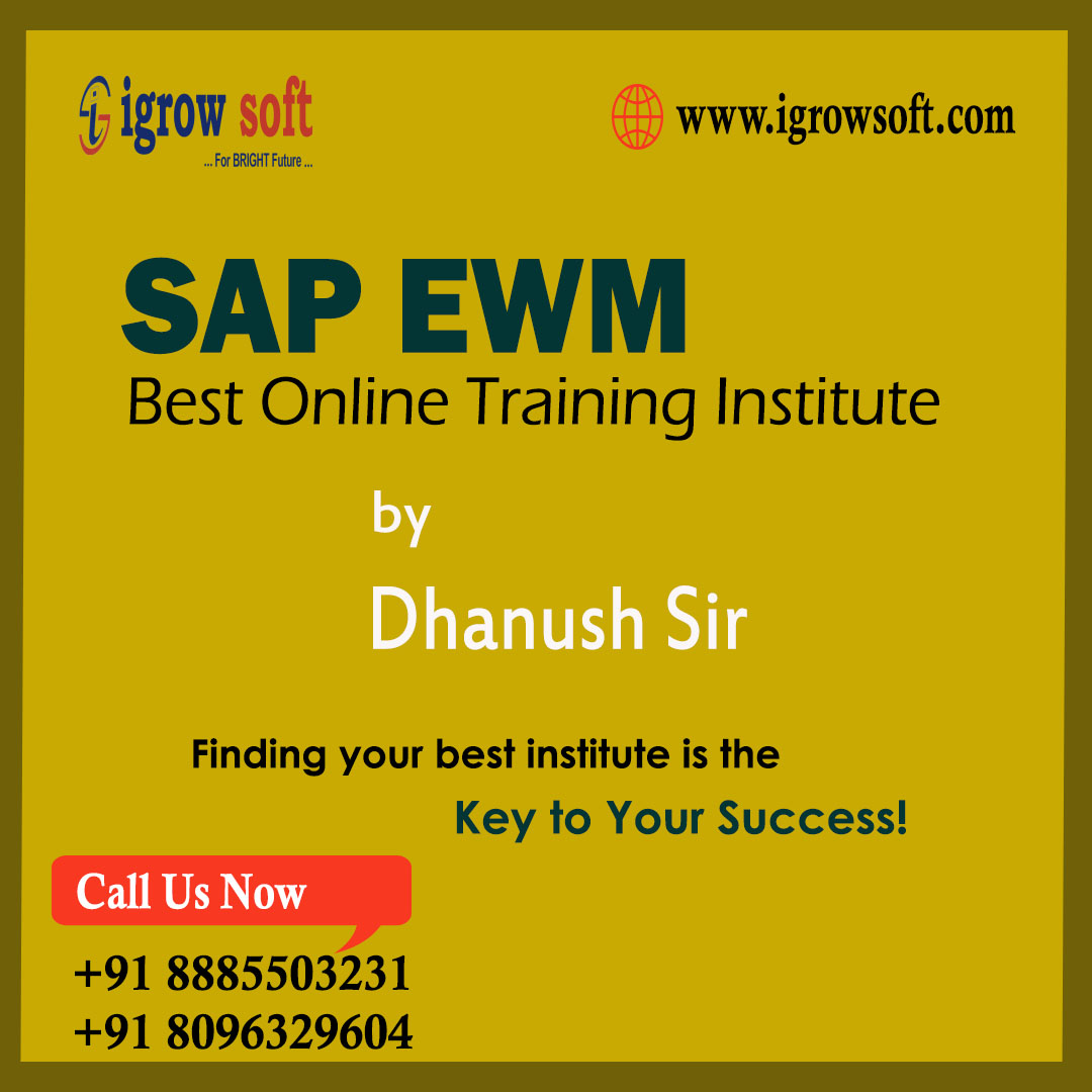 sap ewm online training in Hyderabad