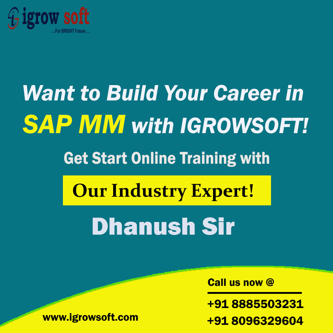 sap mm online training